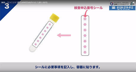 検体採取方法を静止画でご説明します Gme医学検査研究所